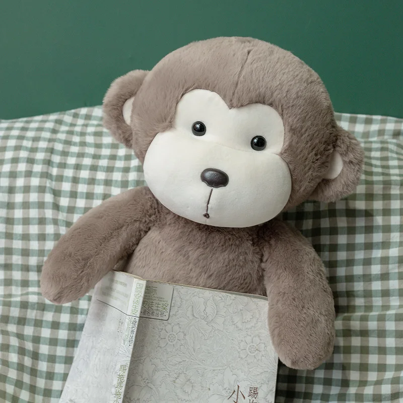 32/50 Cm Hoge Kwaliteit Cartoon Dier Pluche Pop Kussen Dressing Aap Grote Oor Hond Schapen Knuffel home Decor Cadeau Voor Kinderen