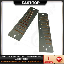 EASTTOP T008K-R Reedplates With Screw Harmonica Accessories