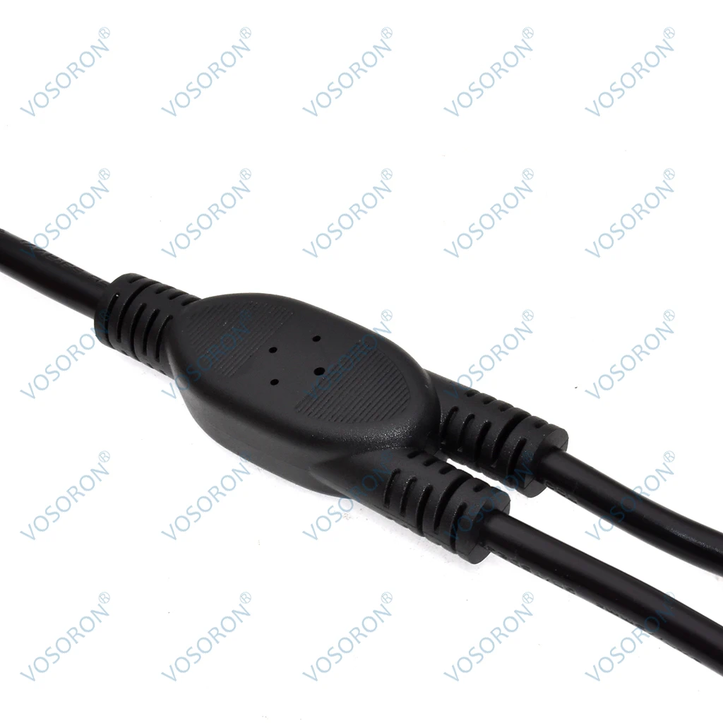 EU Schuko CEE7/7 to IEC320 2XC13 Female Y Type Splitter Power Cord, European Power line cable to 2ways IEC 320 C13 150CM