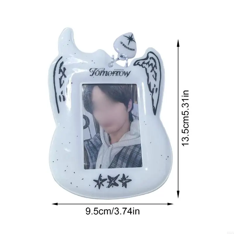 내구성 방수 PVC 물자 저장을 가진 음악 주제 사진 카드 파악 케이스