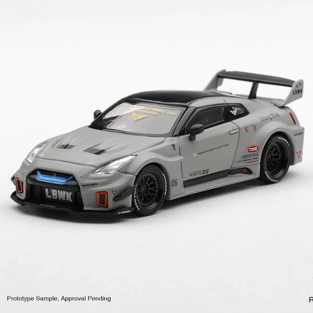 MINIGT TSM 1248 1:64 Modellauto für Erwachsene, Hobby GTR R35 Druckguss-Modell