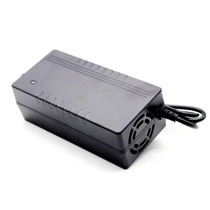 60V 3A 18650 Lithium battery Pack Charger 16S tring Constant current constant voltage 67.2V Polymer Charger DC 5.5*2.1mm