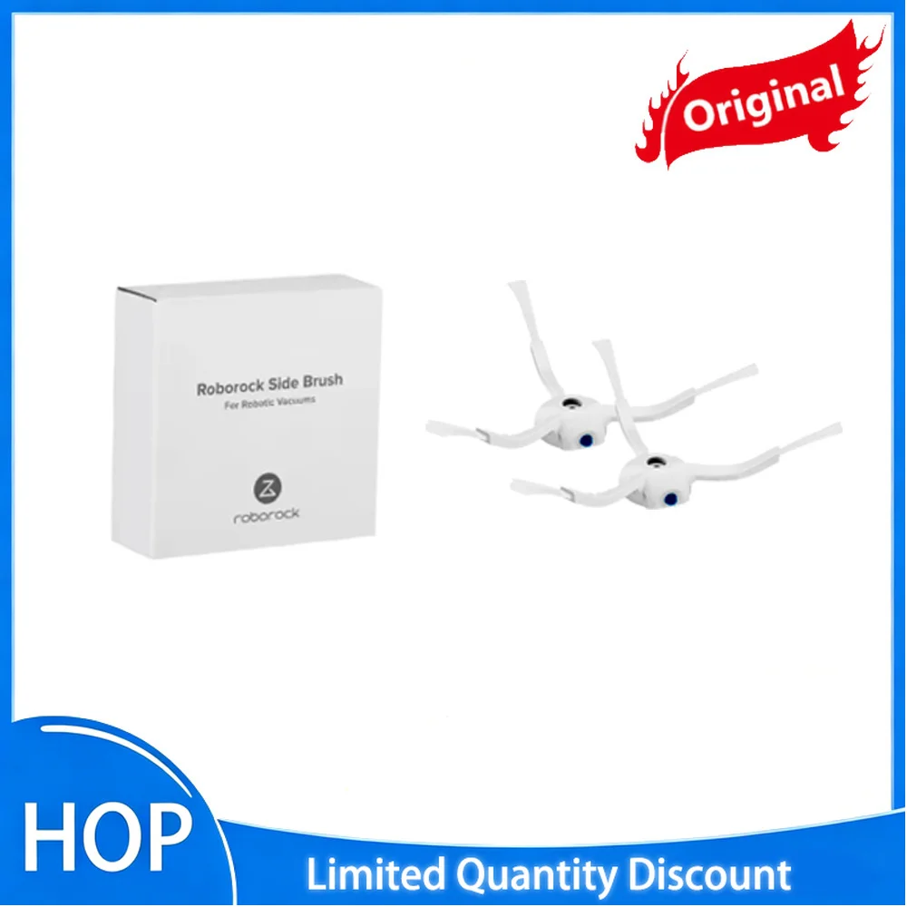 New Original Roborock Roborock Q5/Q7/S6/S7/S8 series /S5 Max S50 S4,E2,E3 Qrevo Pro/S/Plus/master/slim Side Brush Accessories