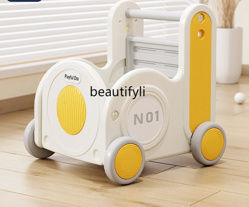 

Children's walker trolley Learn to walk Baby support artifact Toy push music walker