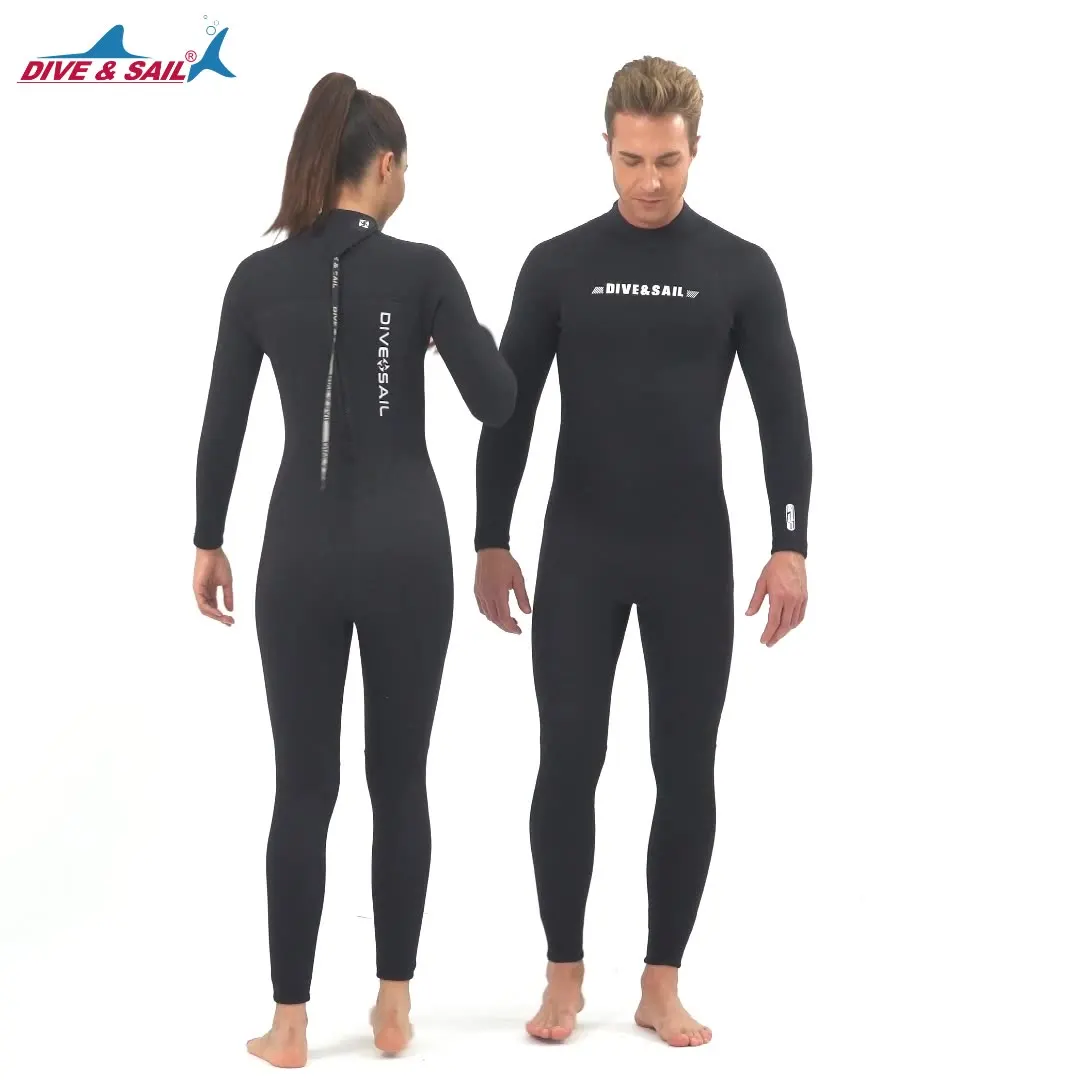 New Wetsuits Men 3MM Neoprene Diving Surfing Swimming Full Suits in Cold Water Keep Warm Front zipper for Water Sports 3XL100KG