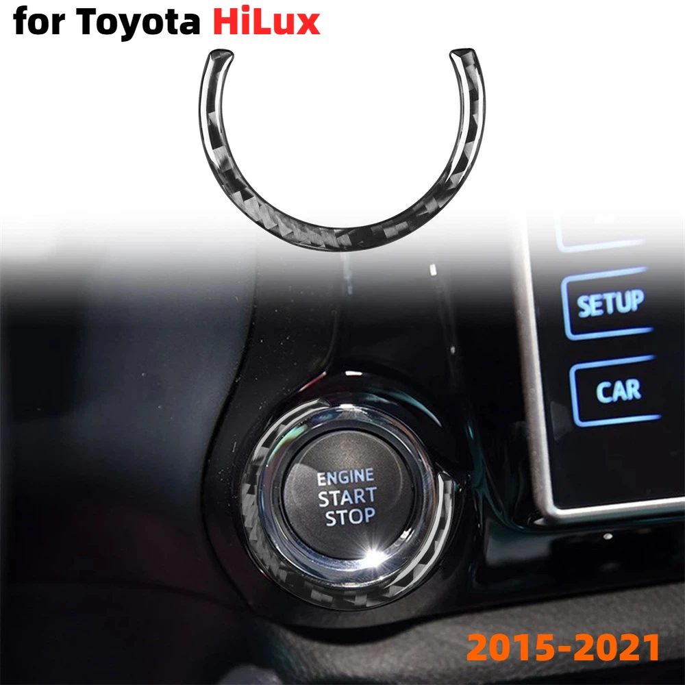 

Декоративная наклейка из углеродного волокна для Toyota Helix One Touch Start 15-21 гг.