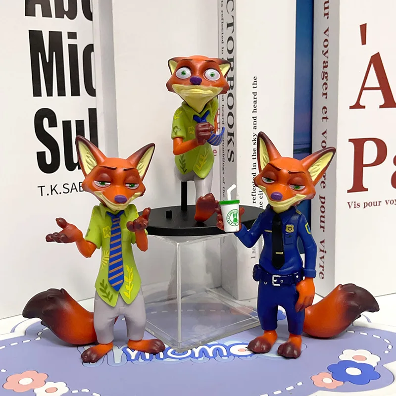 

Сумасшедшие животные, городская утопия, серия 6, модели, игрушечные фигурки, Ник Фокс, Джуди, кролик, слепая коробка, коллекционные плюшевые куклы для фанатов