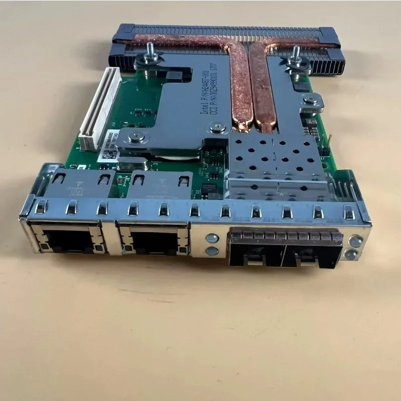 Original 4 Port Network Card 6VDPG 06VDPG For DELL INTEL X710 + I350 10GB SFP 1GB 2 Electrical Port Dual Optical Port