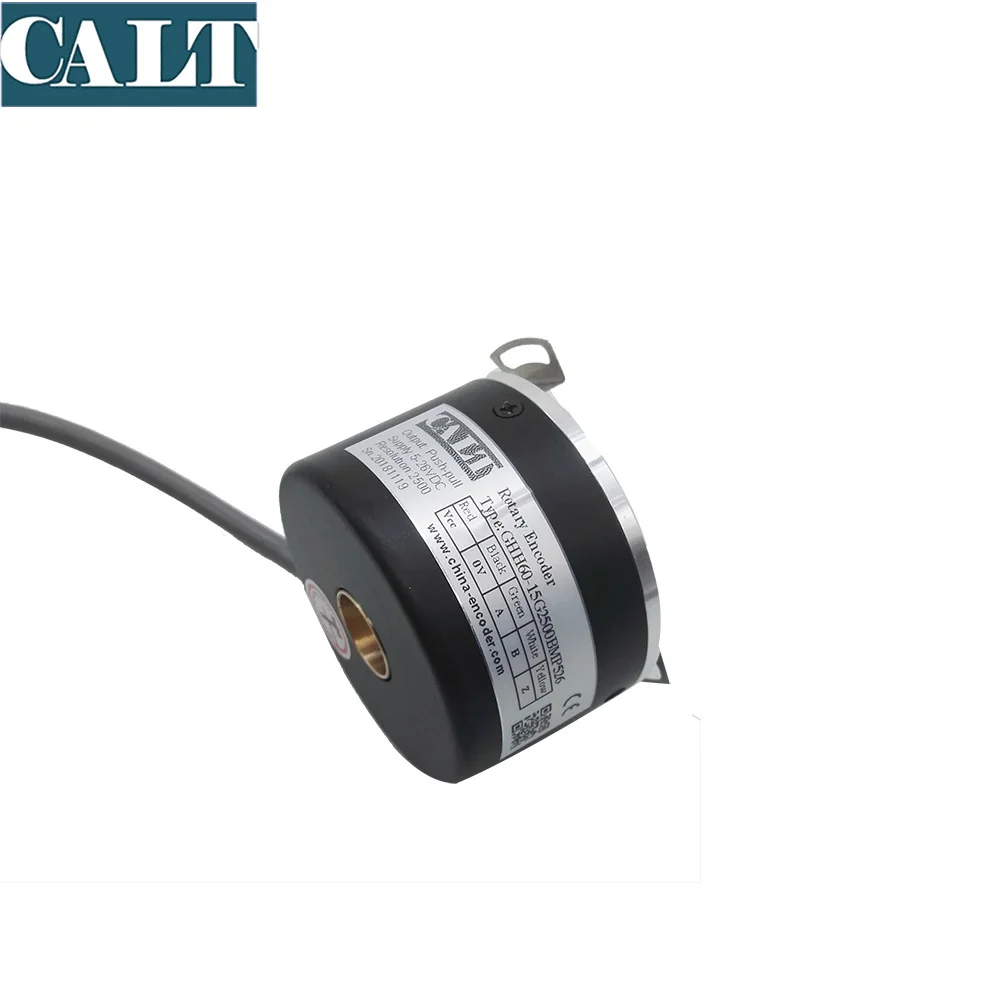60mm Size Hollow Shaft Encoder 4096ppr  GHH60-10G4096BMP526 Incremental Encoder for Lifting