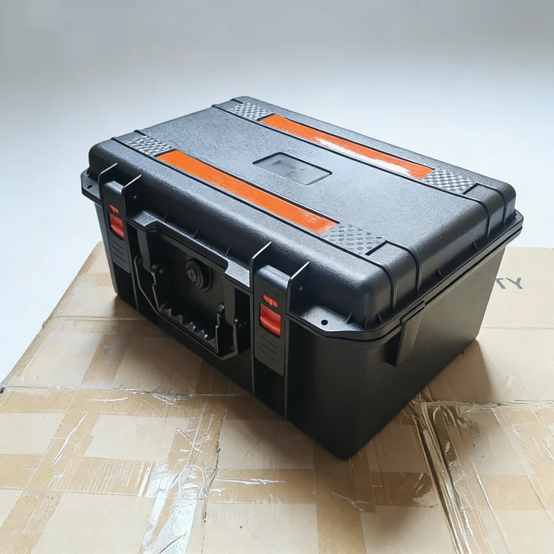 

Extra Large Waterproof Tool Case - Heavy Duty Shockproof Safety Box with Foam Insert for Equipment (No Pull Rod) tool box wheels