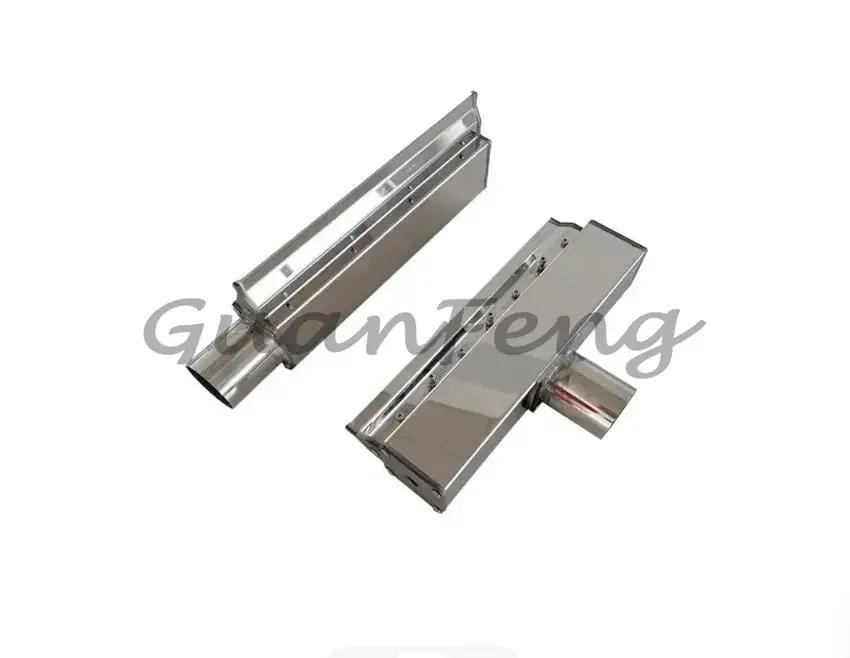 Stainless Steel Pneumatic Air Knife, Industrial Air Blade for Blowing Debris, Dust and Water Drying