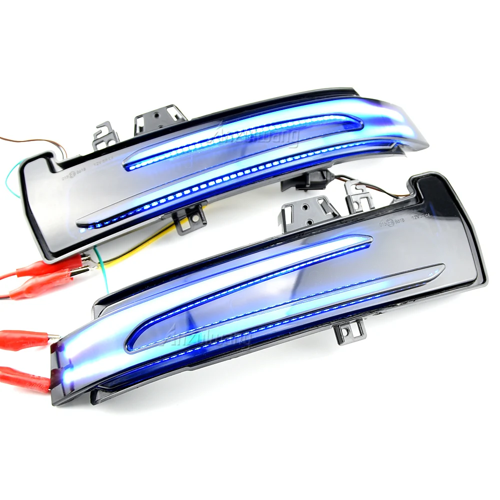 2pcs Dynamic LED Turn Signal Light Mirror Indicator Blinker For Mercedes Benz W176 W246 W204 W212 C117 X156 C204 X117