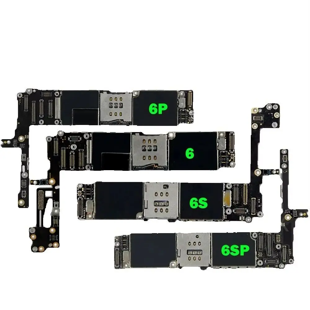 لوحة منطق iCloud تعمل مجانًا جيدة لهاتف iPhone 6 6S لوحة أم تم اختبارها لهاتف iPhone 6Plus 6SPlus 5.5 بوصة نظام iOS بشرائح كاملة