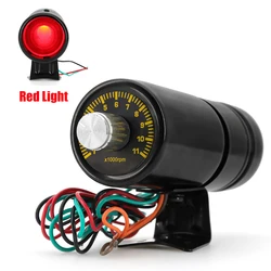 Red LED Tachometer Alarm Warning Light Adjustable Rpm Tacho Gauge Pro Shift Light 1000-11000 for 4/6/8 cylinders Car Accessories