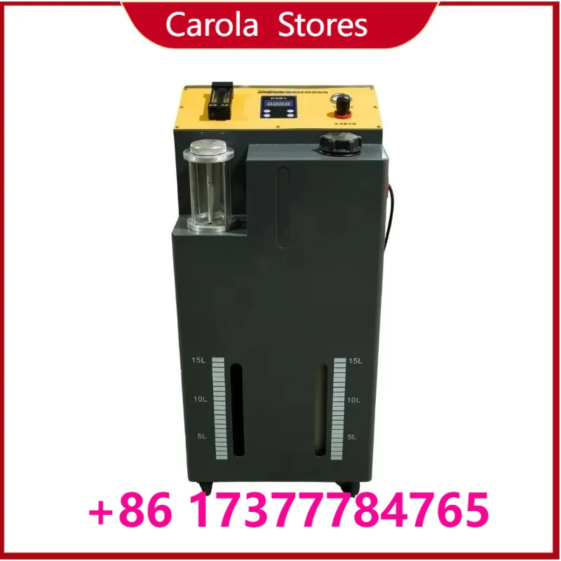 Non-dismantle Engine Lubricating Oil Flushing Machine, Portable Lubrication System Dredge & Maintenance Equipment for
