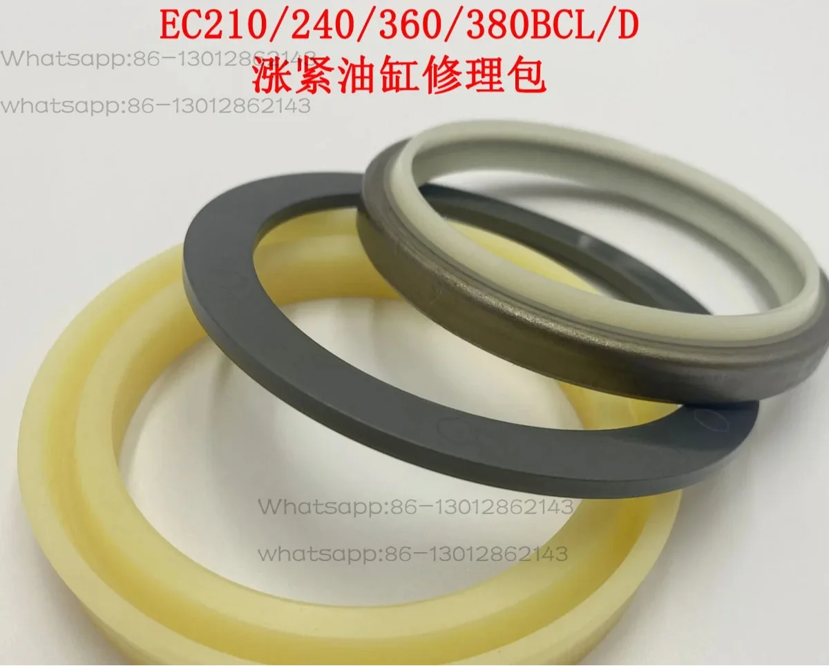 Excavator Oil Seal EC210 240 290 360 380BLC Chain Tightening Cylinder Repair Kit