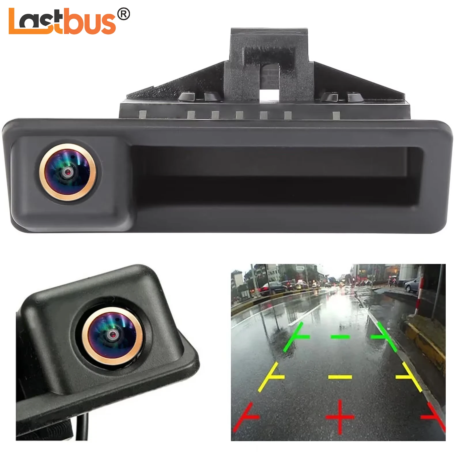 

Lastbus AHD 720P Car Reversing Rear View Camera Waterproof Night Vision For BMW E70 E82 E88 E84 E90 E91 E92 E93