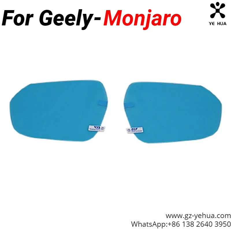 

For GEELY Monjaro Manjaro Xingyue L KX11 2022 2023 Car Anti-Rain Antifog Film Auto Rear View Mirror Film Rainproof Stickers