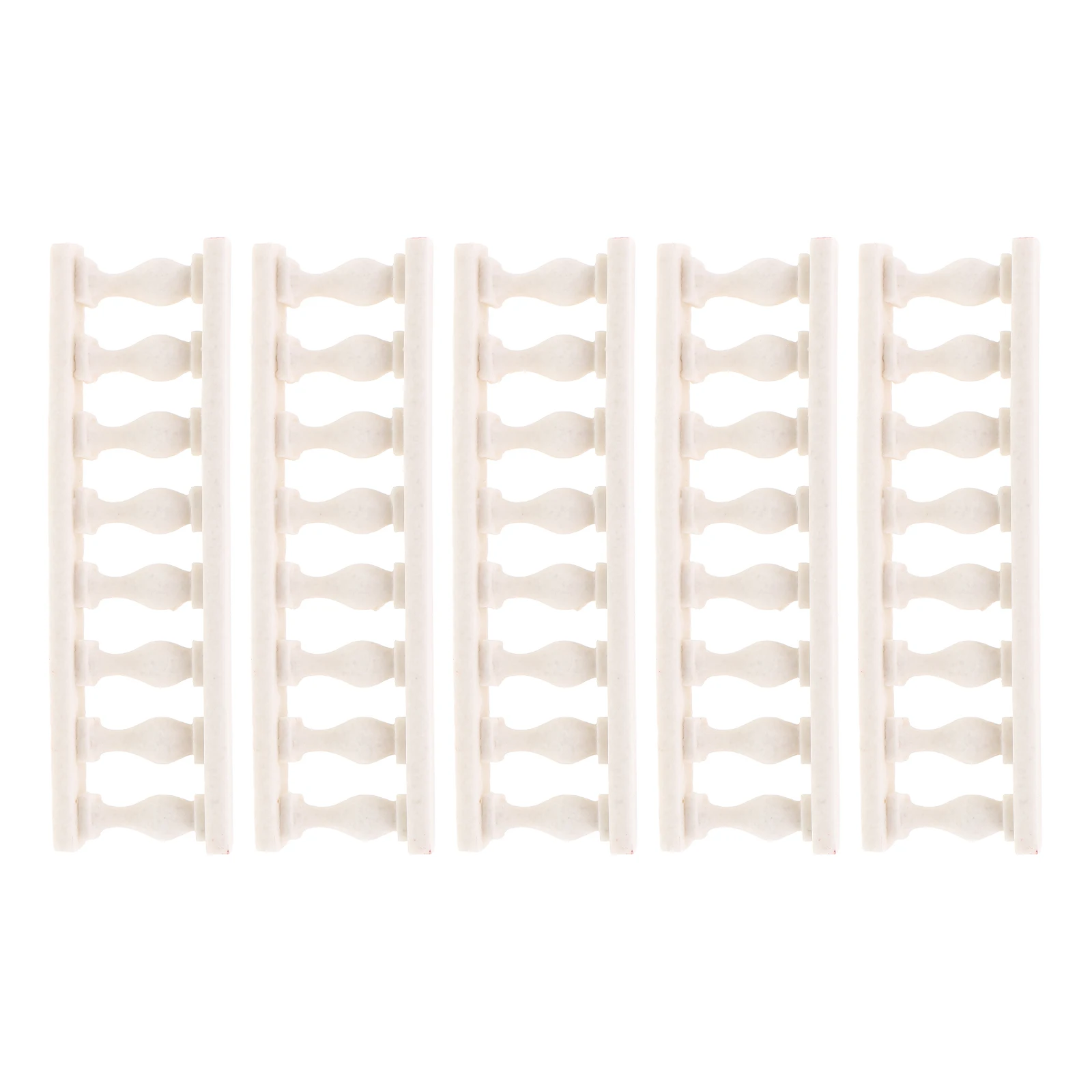 

5 шт. микропейзаж миниатюрный садовый забор Декор прочный устойчивый к атмосферным воздействиям для поделок своими руками мини-забор для кукольного домика