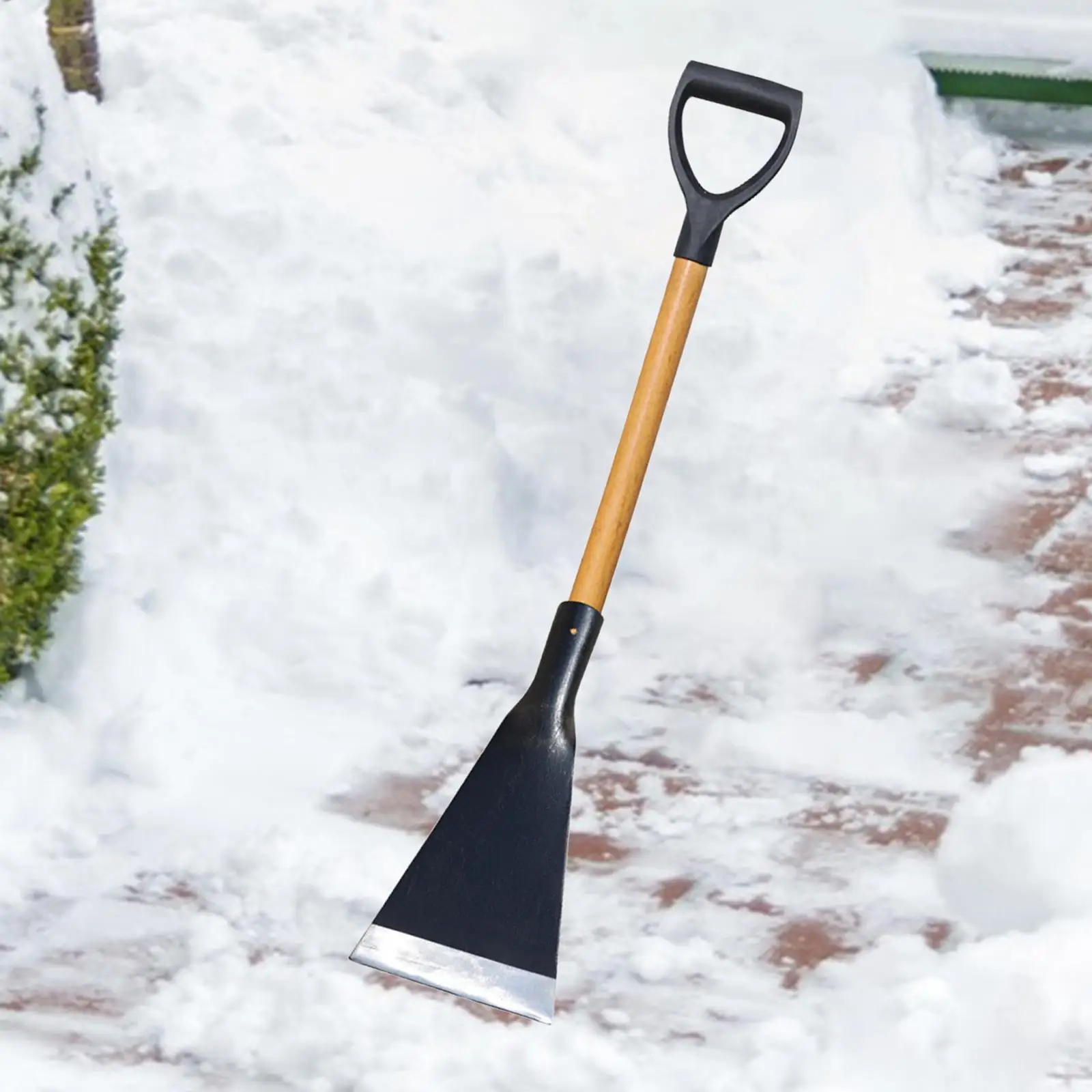 Ice Scrap Tool Garden Cleaning Scrap Tool Lawn Edge Weeding Tool Heavy Duty Snow Spade for Farms Paths Garages Steps