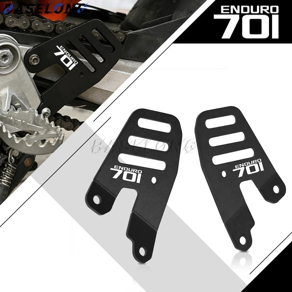 

For 690 Enduro R 690 SMC R 2008-2026 Heel Guard Cover Protector 701 Enduro Supermoto 701 2016-2026 ES700 Rack-less Bags Brackets