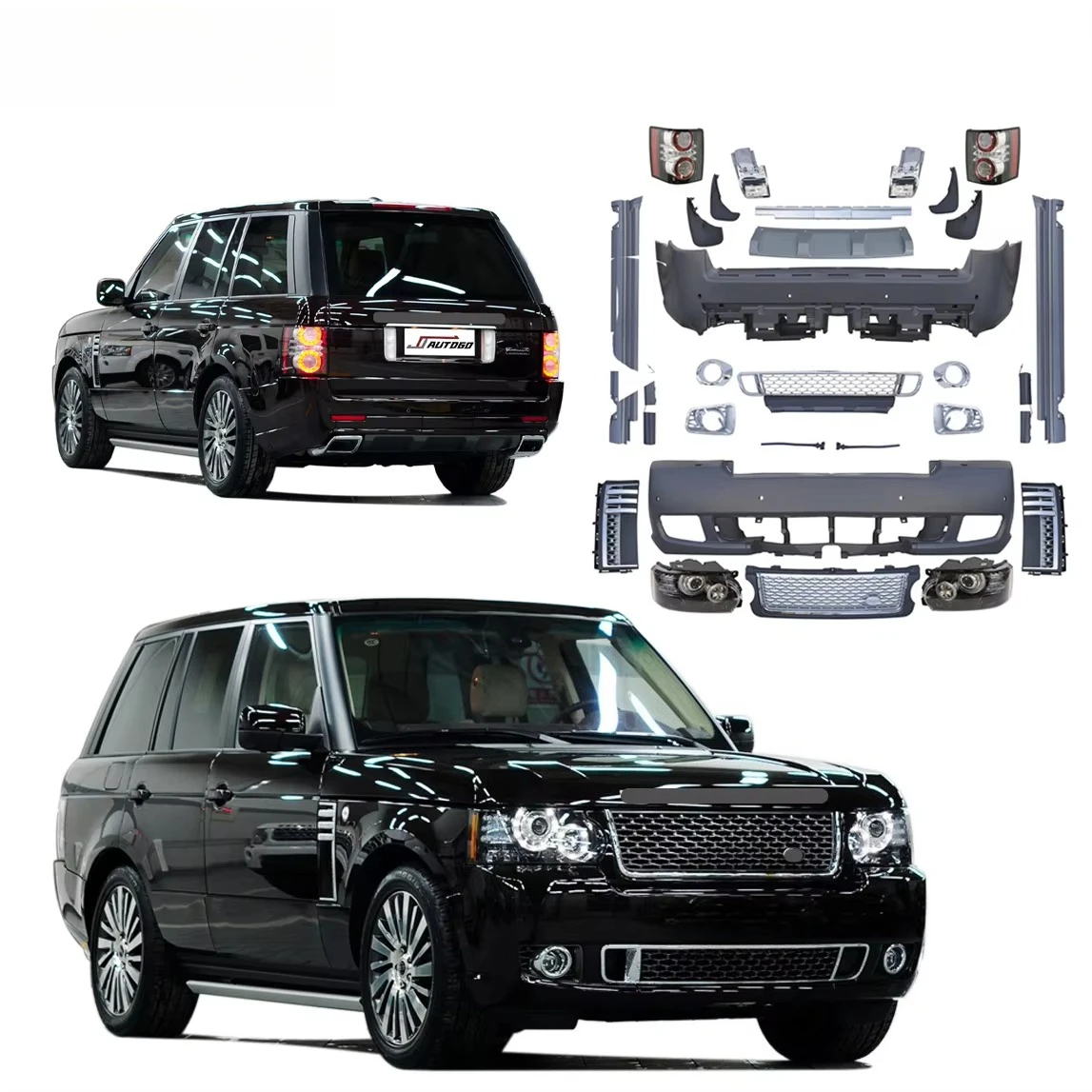 Auto Facelift Body Kit for  Range Rover 3 Vogue L322 2005 2006 2007 2008 2009 2010 2011 2012 Update to Autobiography