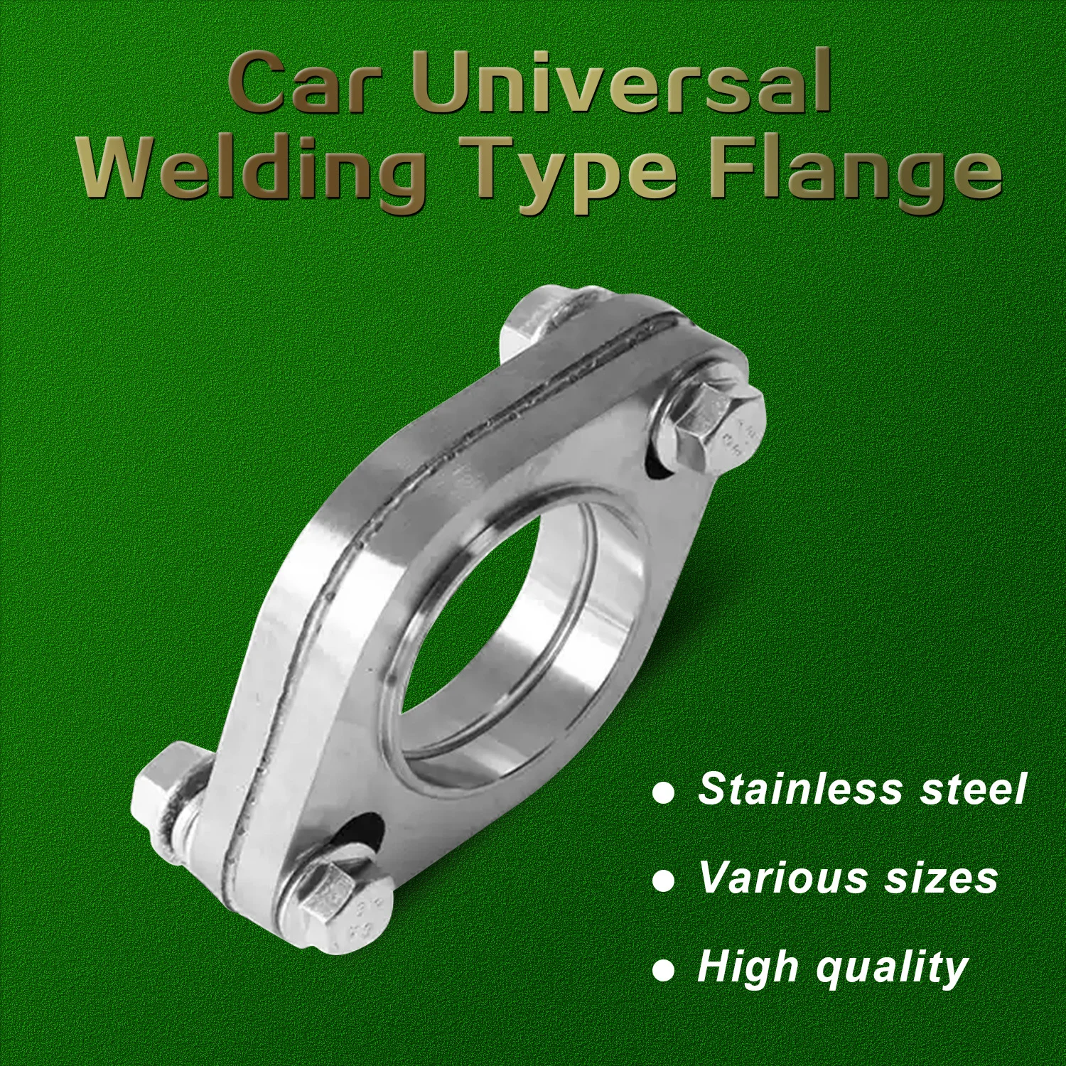 

Car Universal Welding Type Flange Exhaust Pipe Modification Stainless Steel 304 Thickened High Temperature Resistant Material