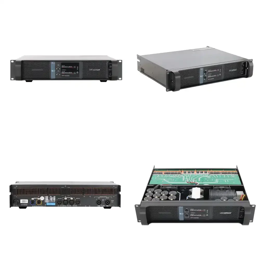 

Low-price Bridge-power 8800 Watt 2 Cha nnels Sub-Bass Power Amplifier FP1400 in Stock Customizable