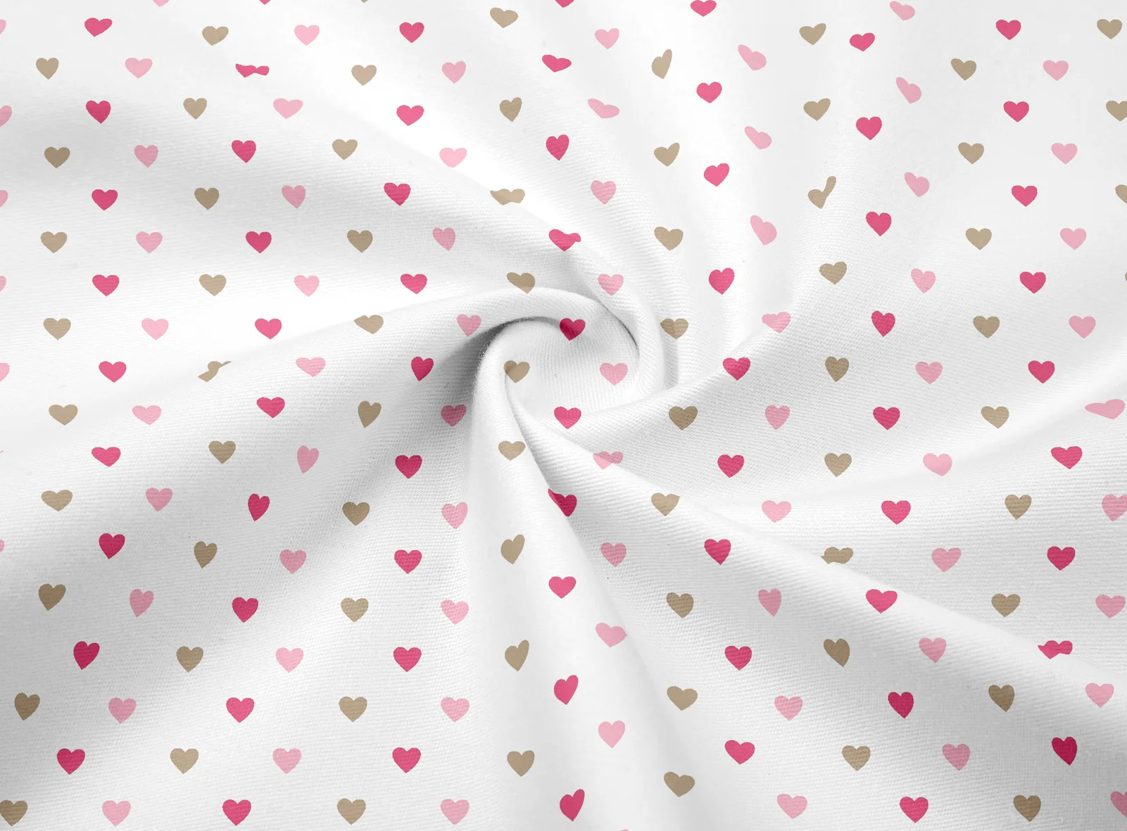 Cartoon Mermaid Coral Heart Printed Cotton Fabric For Sewing Craft Cloth Quilting Baby Dress Tecido Diy Patchwork Handmade Tissu