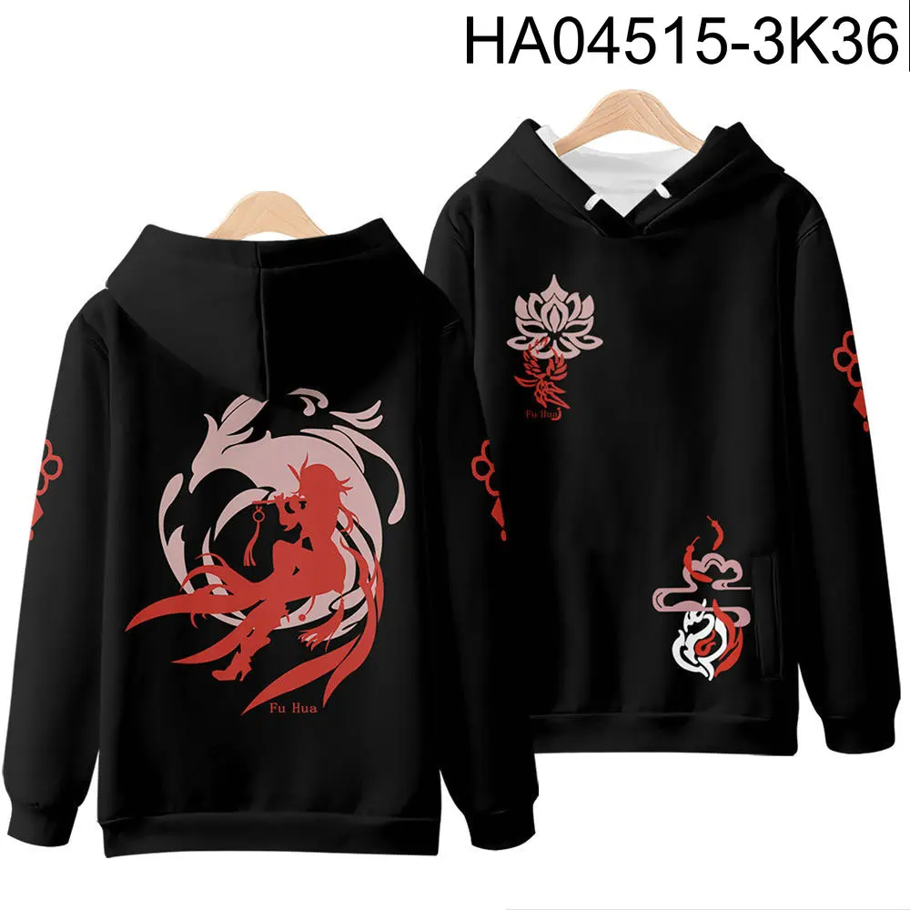 

2022 New Honkai Impact 3 3D Printing Men/Women Autumn Fashion Japanese Game Hoodies Sweatshirt Long Sleeves Pollover Plus Size