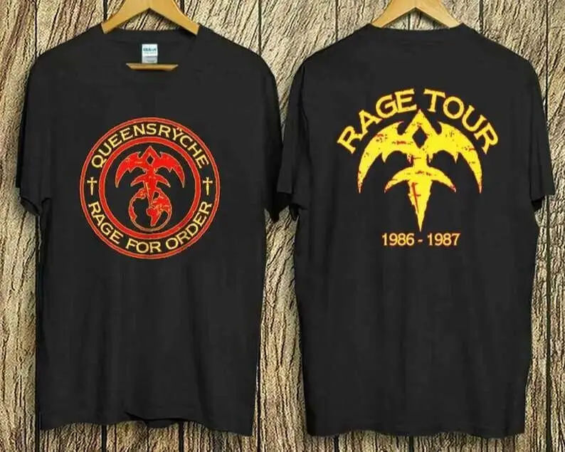 

Queensryche Rage For Order Concert Tour T Shirt Unisex Band Rock Tour