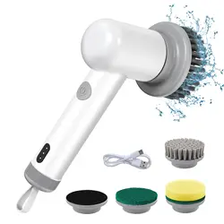 Wireless Electric Cleaning Brush Housework Kitchen Dishwashing Brush Bathtub Tile Professional Cleaning Brush Labor Savin