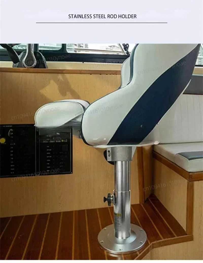 Pedestal de assento de barco de liga de alumínio 2025, altura ajustável 13-18 polegadas NOVO