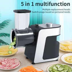 250W Household Multi-function Vegetable Cutter Vegetables Slicer