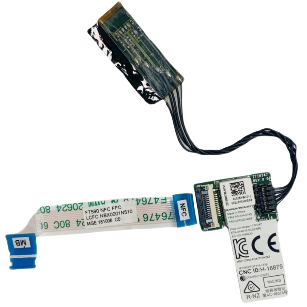 Imagem -02 - Beke-nfc sem Fio Npc300 para Thinkpad Laptop Original T490 P43s P14s T14 01ax745 02hk981 Transporte Rápido Novo