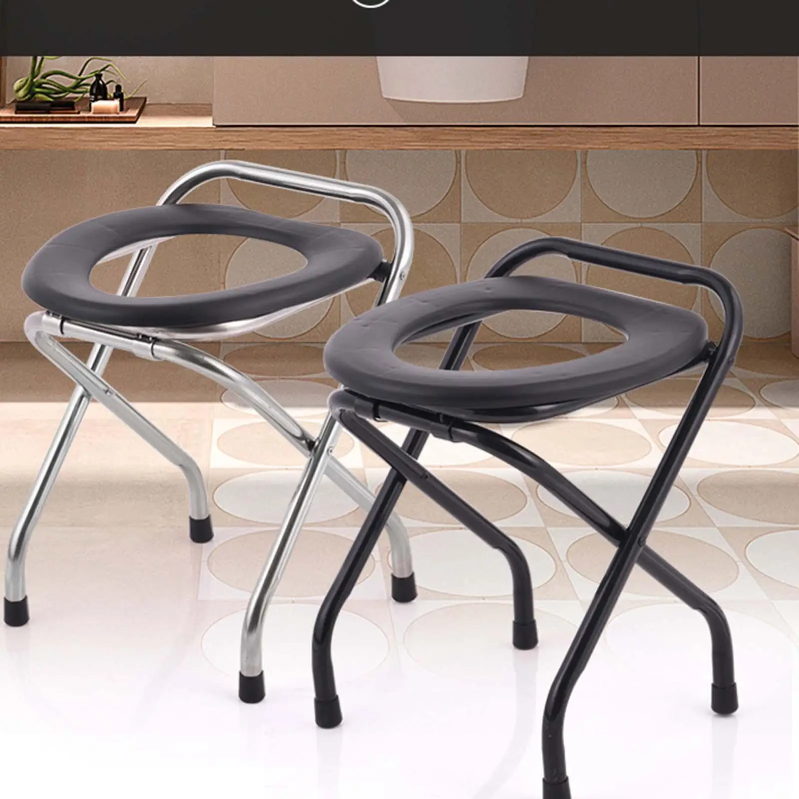 Squat Toilet Seat Stool Widen Panel Lightweight Easy to Clean for School