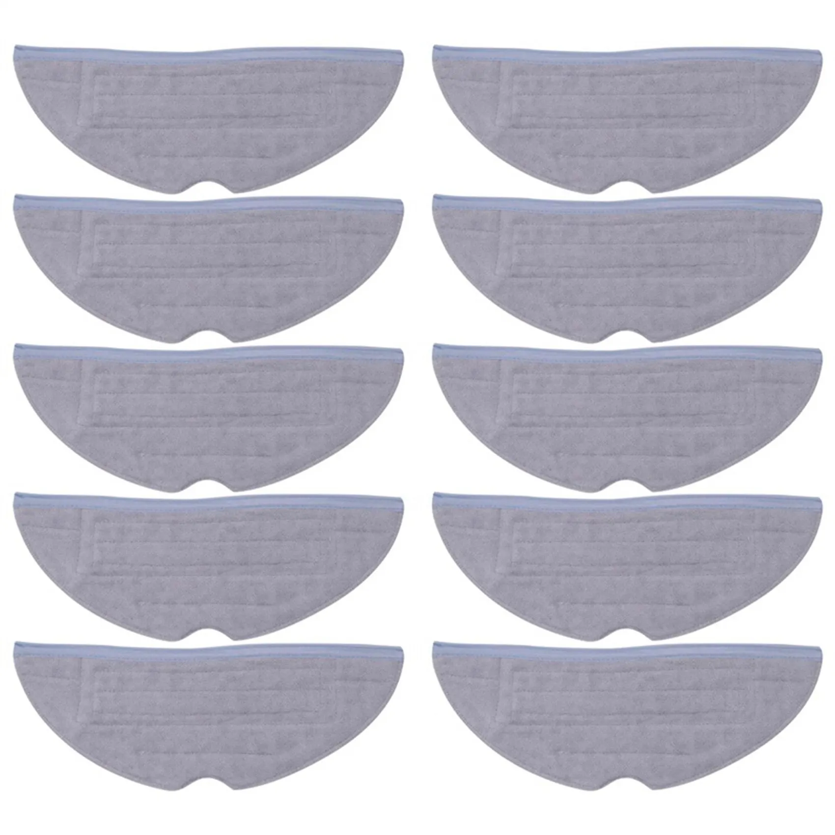 

A66Z 10 Pcs Mop Cloth Pads Replacement For Xiaomi Roborock S7 T7S T7 Plus Vacuum Cleaner Parts Microfiber Soft Pad