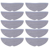 A66Z 10 Pcs Mop Cloth Pads Replacement For Xiaomi Roborock S7 T7S T7 Plus Vacuum Cleaner Parts Microfiber Soft Pad