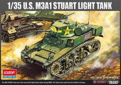 ACADEMY AC13269 1/35 US M3A1 STUART Light Tank Assembled model kit