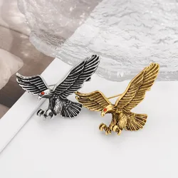 Vintage Animal Eagle Brooch Charm Women's Brooch Fashion New Party Jewelry Accessories Gift Wholesale