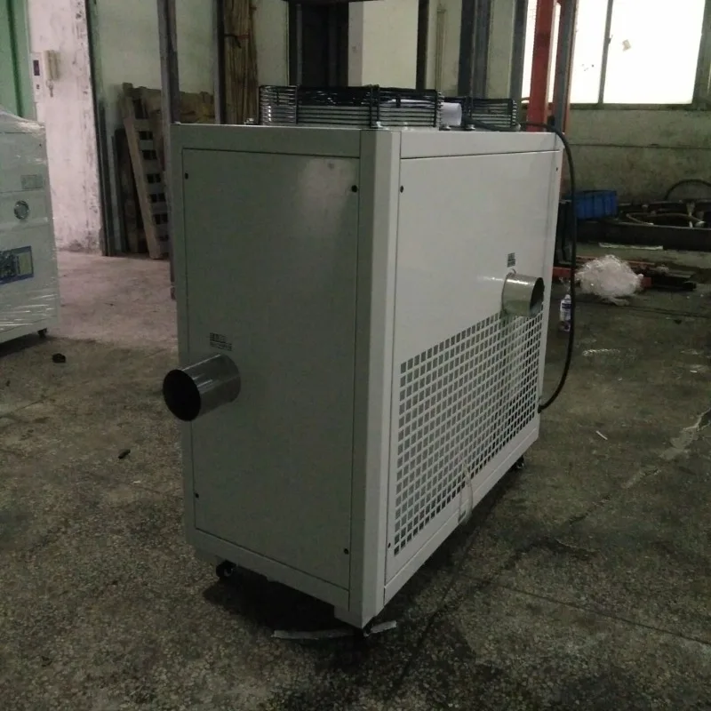 5HP industrial air-cooled chiller, conveyor belt cooling section cooling chiller