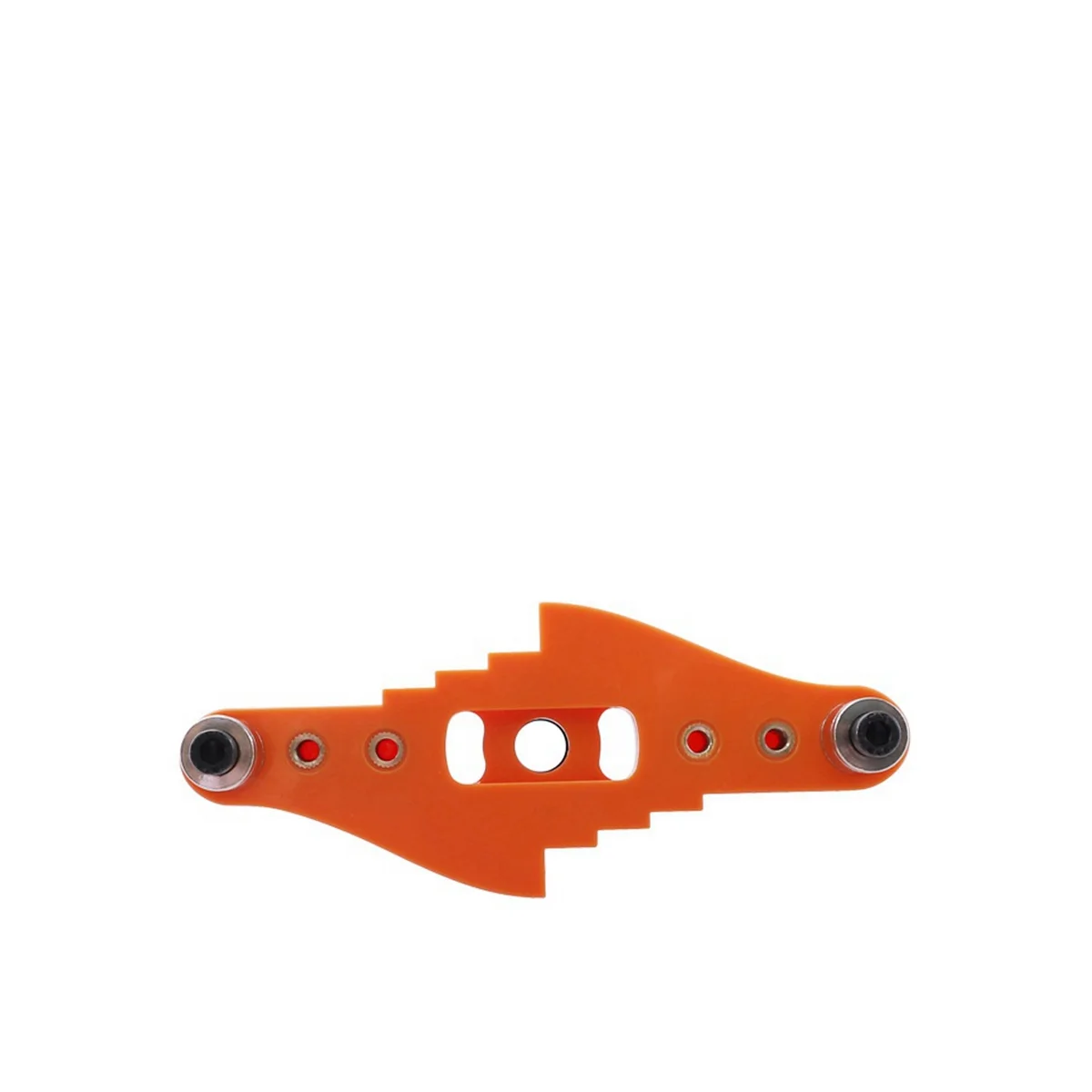 Two-In-One Straight Hole Punch Locator Set Self-Centering Scriber Round Tenon Punch DIY Woodworking Tools Orange image 4