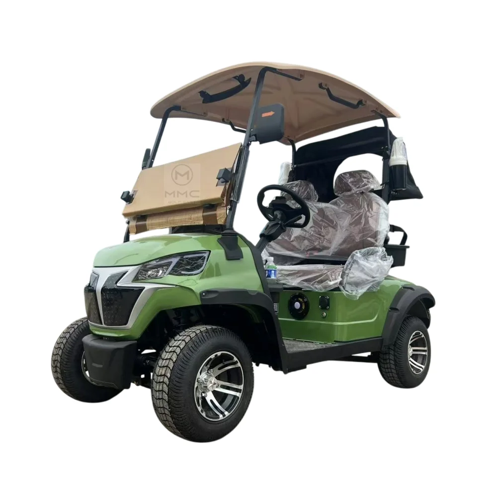 

2/4/6-местный четырехколесный багги для гольфа с солнечной панелью, ремни безопасности, мультимедийная система, электрическая тележка для гольфа для осмотра достопримечательностей
