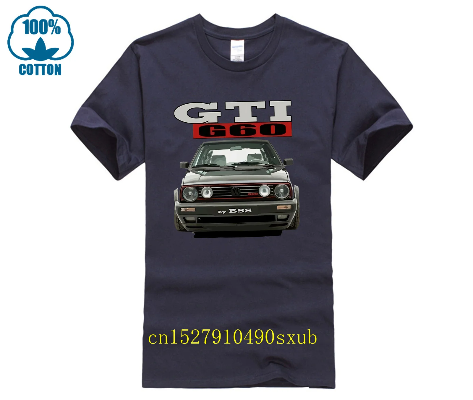 Tee shirt Golf gti g60 voiture de légende