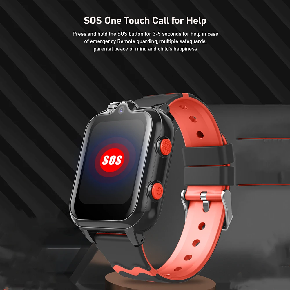 D35 4G Kinder Smart Watch Video SIM ROM 8GB Anruf Telefon Uhr Monitor GPS SOS Standort Monitor Kinder junge Mädchen Smartwatch Geschenke