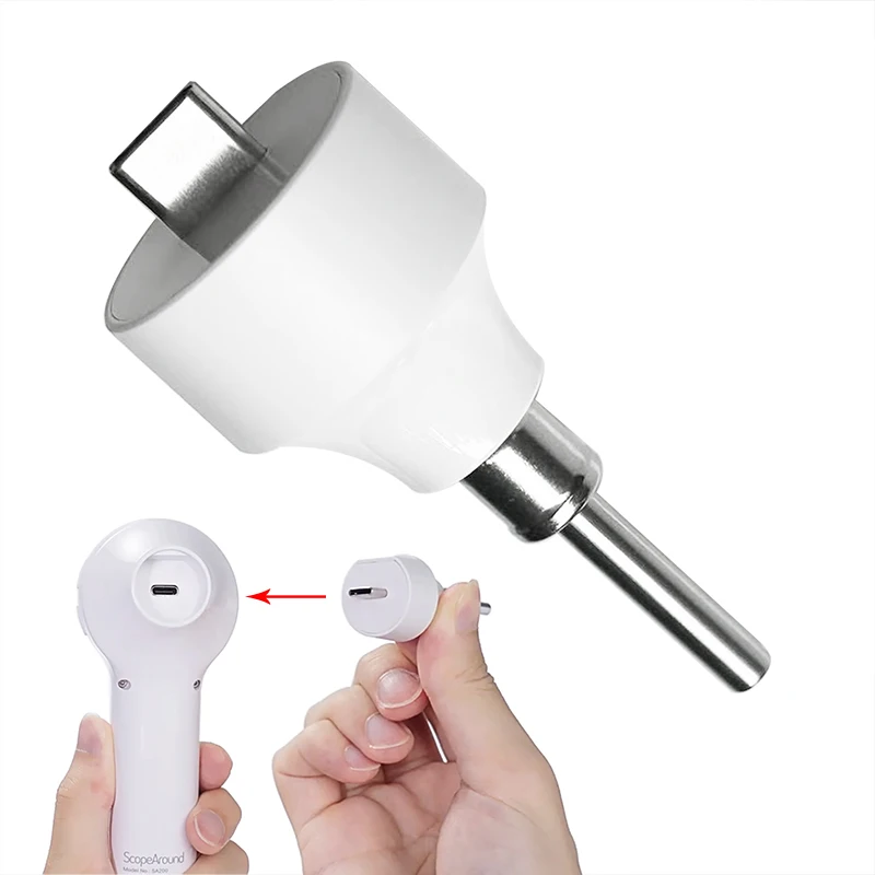 3.9mm Digital Visual Lens Probe Parts Accessory with 6 LED Light for Wireless HD Smart Endoscope Ear Scope Model SA200 Camera D3