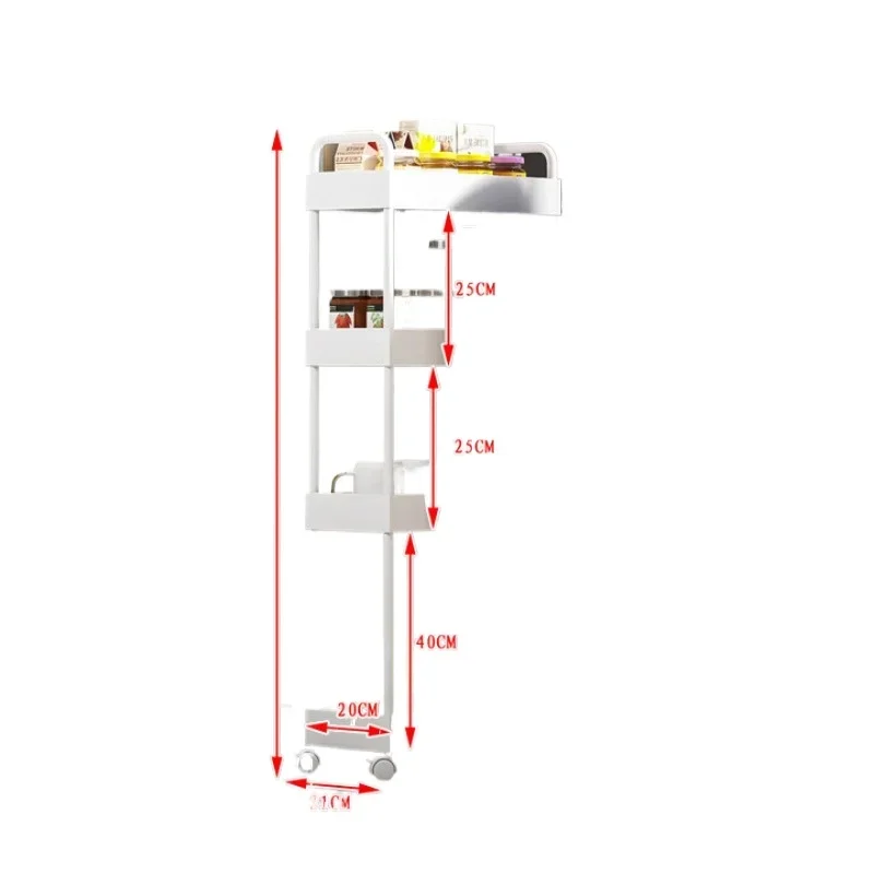 Carbon steel metal paint kitchen crevice rack
