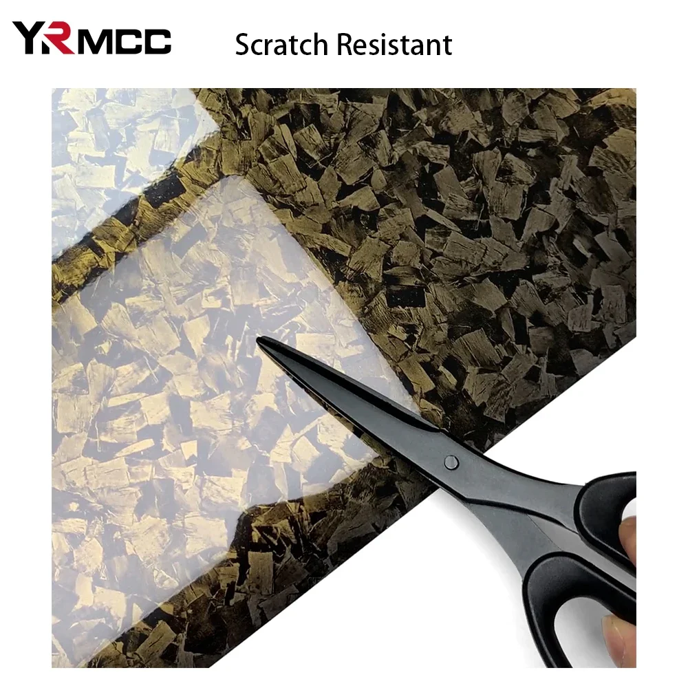 Car Sticker Carbon Fiber Self Adhesive Vinyl Wrap Film Motorcycle Laptop Carbon Glossy Carbon Fiber Sticker for Car Accessories