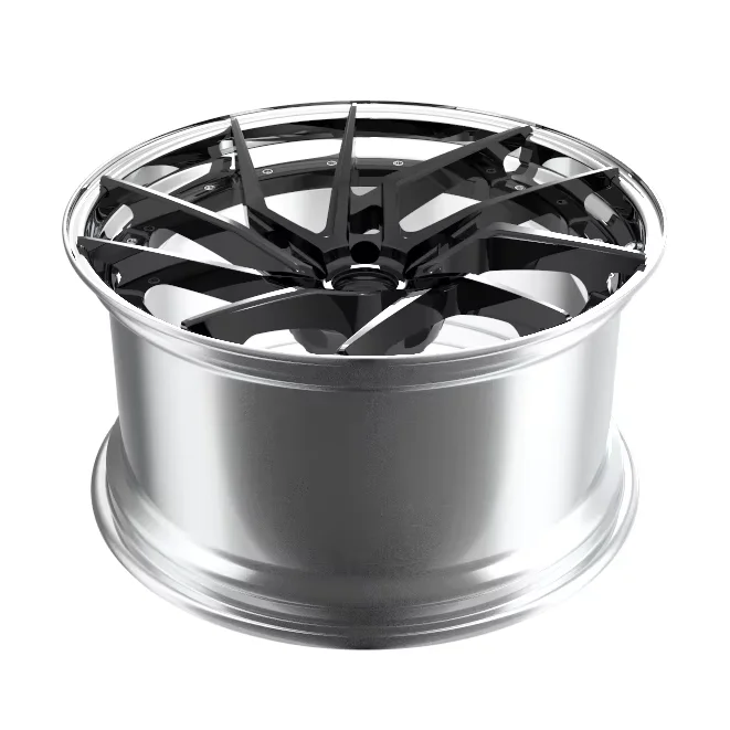 For 18 Inch Forged 6061 T6 Ultra-light Weight Two-Piece Multi-Spoke Concave Wheels Rims 40mm ET 30mm Width for Car Modification