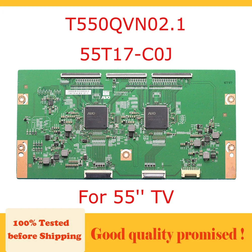 

T Con Board T550QVN02.1 55T17-C0J 55'' TV Logic Board for 55 inch tv Professional Test Board T550QVN02.1 55T17-C0J Free Shipping